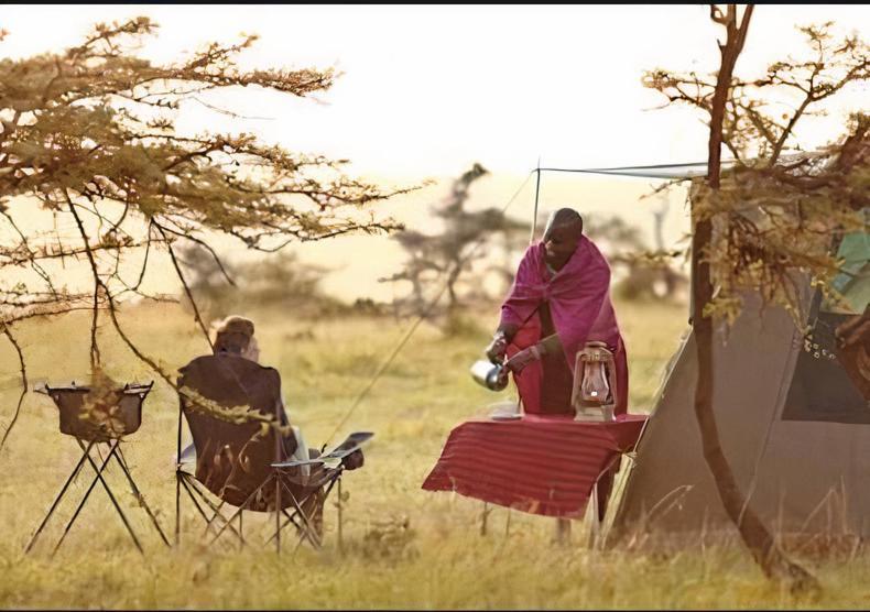 Amboseli Cultural Camping Exteriör bild