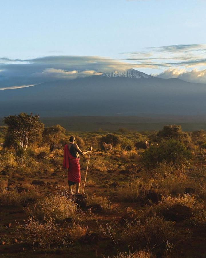 Amboseli Cultural Camping Exteriör bild