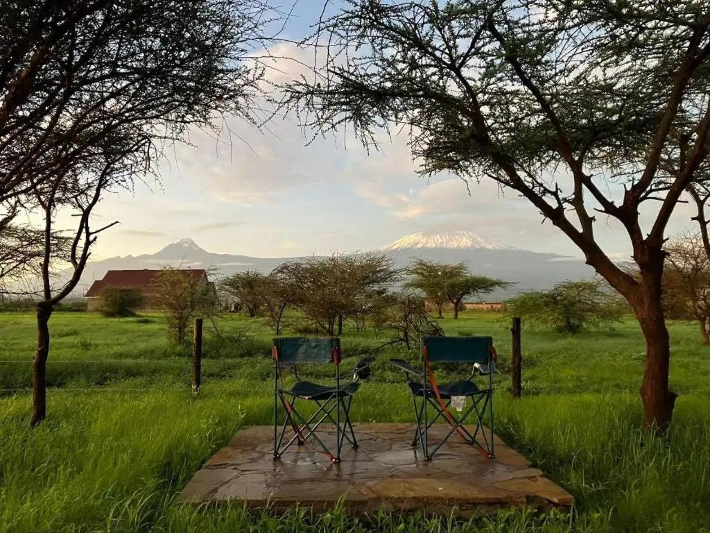 Amboseli Cultural Camping Exteriör bild
